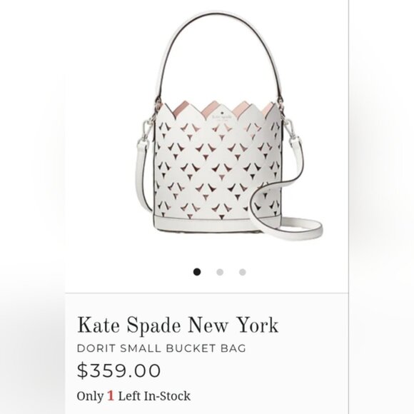 New Kate Spade Dorit Bucket Bag Rare - Picture 2 of 15